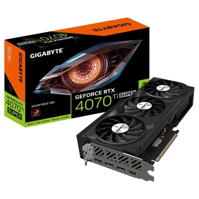 Видеокарта Gigabyte PCI-E 4.0 GV-N407TSWF3-16GD NVIDIA GeForce RTX 4070TI Super 16Gb 256bit   108276 - фото 51693628