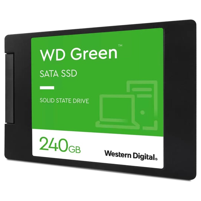 Накопитель SSD WD SATA-III 240GB WDS240G3G0A Green 2.5" - фото 51693630