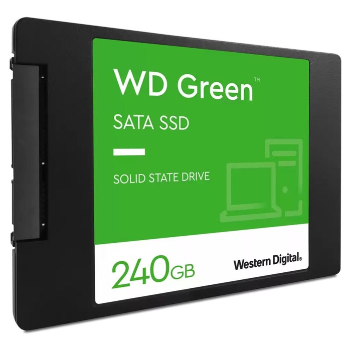 Накопитель SSD WD SATA-III 240GB WDS240G3G0A Green 2.5" - фото 51693631