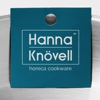 УЦЕНКА Сковорода из нержавеющей стали Hanna Knövell, d=26 см, h=5 см, толщина стенки 0.6 мм, длина ручки 25 см, индукция - Фото 5