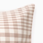 Наволочка «Этель» Beige cage, 50×70 см, жатый хлопок - фото 59389367 Наволочка «Этель» Beige cage, 50×70 см, жатый хлопок - фото 59389367