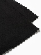 Плед флисовый «Экономь и Я», 150×130 см, чёрный, флис 160 г/м² - Фото 5