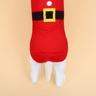 Толстовка для собак с колпаком Santa, XL (ДС 40, ОГ 50 см) - Фото 4
