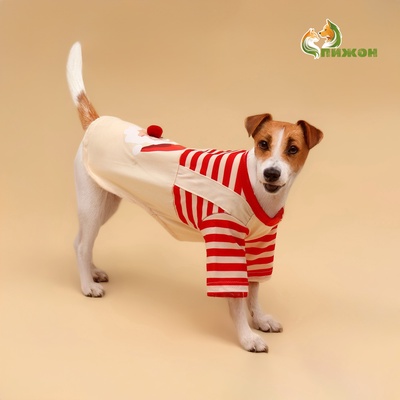 Футболка для животных Santa, размер L (ДС 35, ОГ 45 см)