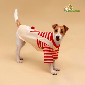 Футболка для животных Santa, размер L (ДС 35, ОГ 45 см)