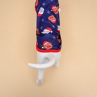 Майка для животных «Новогодняя ночь», размер M (ДС 30, ОШ 30, ОГ 40 см), синяя - Фото 4