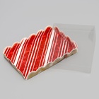 Коробка для печенья, кондитерская новогодняя упаковка «Загадай желание», 22×15×3 см - Фото 4