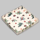 Коробка для печенья «С Новым годом!», 21×21×3 см - Фото 2