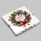Коробка для печенья «С Новым годом!», 21×21×3 см - Фото 3