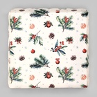 Коробка для печенья «С Новым годом!», 21×21×3 см - Фото 5