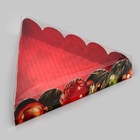 Коробка для печенья, «Новогодние шары», 18×18×4 см, Новый год - Фото 2