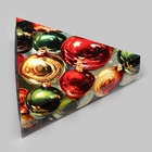 Коробка для печенья, «Новогодние шары», 18×18×4 см, Новый год - Фото 3