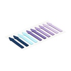 Блок-закладки с липким краем «Стрелки», 10 цветов по 20 штук, 5×41 мм, пластиковые - Фото 3