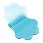 Блок-закладка с липким краем «Лапка», 45 мм × 45 мм, 50 листов, пластик, голубой - Фото 4