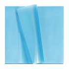 Блок с липким краем 76×76 мм, 50 листов, прозрачный синий, перламутр, пластик - Фото 4