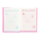 Записная книжка подарочная, 45 листов, линия, на замке Котики (16,3х12,7см) - фото 26655483