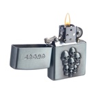 Зажигалка бензиновая для курения «Черепа» - Фото 2