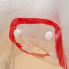 Дождевик для собак, размер L (ДС 30, ОГ 41-46, ОШ 42 см), красный - Фото 5