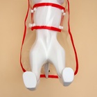 Дождевик для собак, размер L (ДС 30, ОГ 41-46, ОШ 42 см), красный - Фото 7