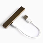 Зажигалка электронная, спираль, 180 мАч, USB - фото 27439959