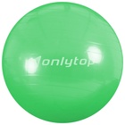 Фитбол ONLYTOP, d=55 см, 800 г, антивзрыв, цвет зелёный 10658257 - фото 6815864