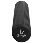 Ролик массажный Sangh, 90×15 см, чёрный - Фото 3