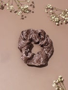 Резинка для волос QF «Орбита», орнамент пятна, 10 см, коричневая  (артикул 10691618)  большой выбор товаров оптом и в розницу по низким ценам с доставкой