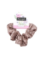 Резинка для волос QF «Орбита», орнамент пятна, 10 см, коричневая - Фото 5