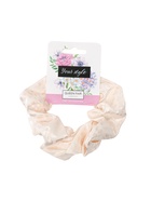 Резинка для волос QF «Орбита», орнамент пятна, 10 см, молочная - Фото 5