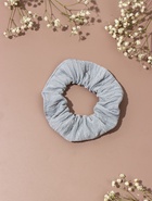 Резинка для волос QF «Орбита», классик жатка полосы, 10 см, серая  (артикул 10691625)  большой выбор товаров оптом и в розницу по низким ценам с доставкой