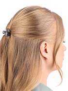 Крабик для волос «Оливия», сердца, 2.5 см, чёрный - Фото 2