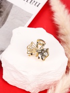 Крабик для волос «Оливия», бант, 2.5 см, золото (комплект 6 шт) - фото 46494883 Крабик для волос «Оливия», бант, 2.5 см, золото (комплект 6 шт) - фото 46494883