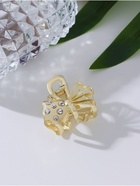 Крабик для волос «Оливия», бант, 2.5 см, золото (комплект 6 шт) - фото 46494885 Крабик для волос «Оливия», бант, 2.5 см, золото (комплект 6 шт) - фото 46494885