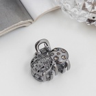 Крабик для волос «Оливия», вишенки, 2.5 см, чёрный - Фото 4