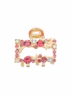 Краб для волос "Селена галант" прямой, 3 см, золото (6 шт) - фото 809027255