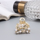 Крабик для волос «Саманта галант», дуга, 3 см, золото (комплект 6 шт) - фото 46494940 Крабик для волос «Саманта галант», дуга, 3 см, золото (комплект 6 шт) - фото 46494940