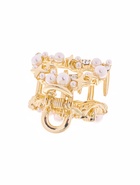 Крабик для волос «Саманта галант», дуга, 3 см, золото (комплект 6 шт) - фото 49360095 Крабик для волос «Саманта галант», дуга, 3 см, золото (комплект 6 шт) - фото 49360095