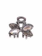 Краб для волос "Ширли стиль" бантик, 3 см, чёрный (6 шт) - фото 809027305