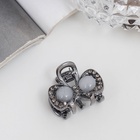 Краб для волос "Ширли стиль" бант, 2,5 см, чёрный (6 шт) - фото 809027343