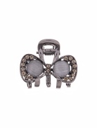 Краб для волос "Ширли стиль" бант, 2,5 см, чёрный (6 шт) - фото 809027345