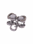 Краб для волос "Ширли стиль" бант, 2,5 см, чёрный (6 шт) - фото 809072236