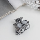 Крабик для волос «Ширли стиль», бабочка, 2.5 см, чёрный - Фото 4