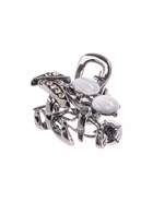 Краб для волос "Ширли стиль" веточка, 2,5 см, чёрный (6 шт) - фото 809027364