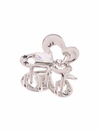 Краб для волос "Эйвери стиль" бабочка, 3 см, серебро (6 шт) - фото 809027384