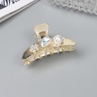 Крабик для волос «Либерти галант», дуга, 6 см, золото 10691702