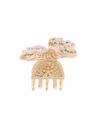 Краб для волос "Доротеа" бабочка, 4 см, золото (6 шт) - фото 809027429