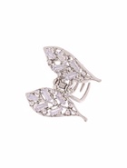 Краб для волос "Доротеа" лепестки, 3,5 см, серебро (6 шт) - фото 809072260