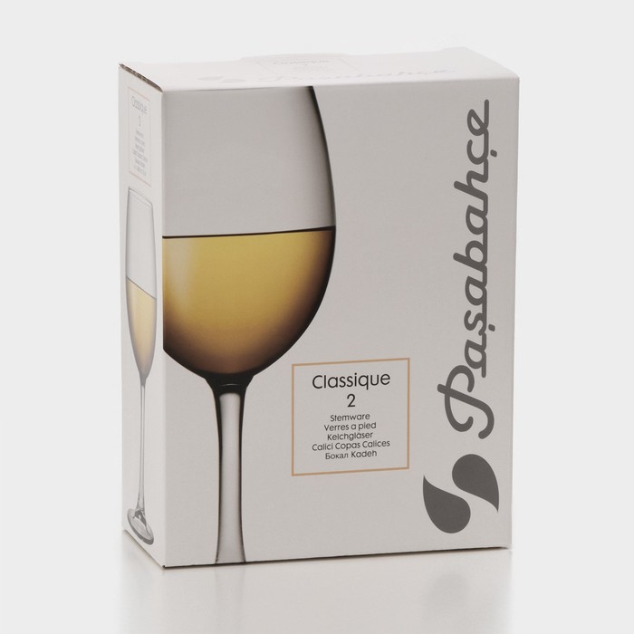 Набор стеклянных бокалов для вина Classique, 360 мл, 2 шт - фото 1908249079