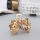 Краб для волос "Хизер" бант галант, 4,5 см, золото (6 шт) - фото 809027479
