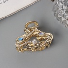 Краб для волос "Эдисон элит" классик, 4,5 см, золото (6 шт) - фото 809177742